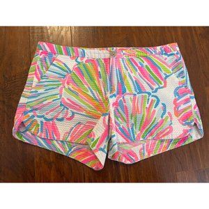 Lilly Pulitzer Adie Shell Shorts Size 6